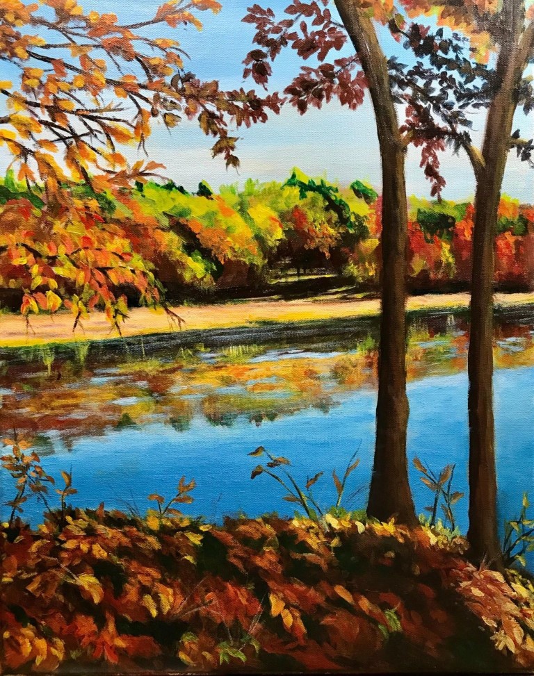 Robin Martin - Fall Foliage in New England (Medium)