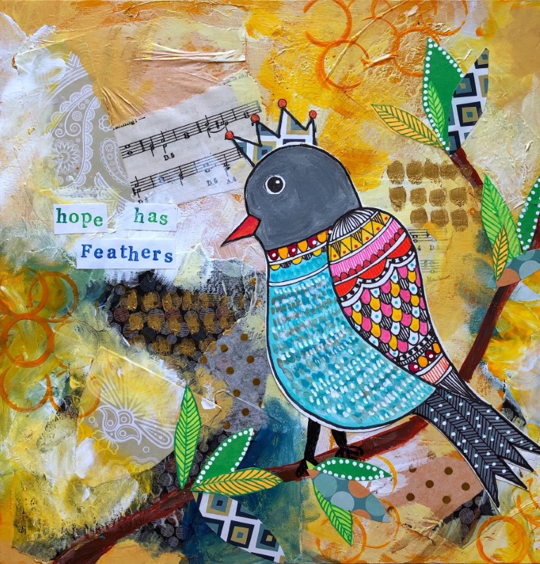 Rohini Mathur - Hope Has Feathers (Medium)