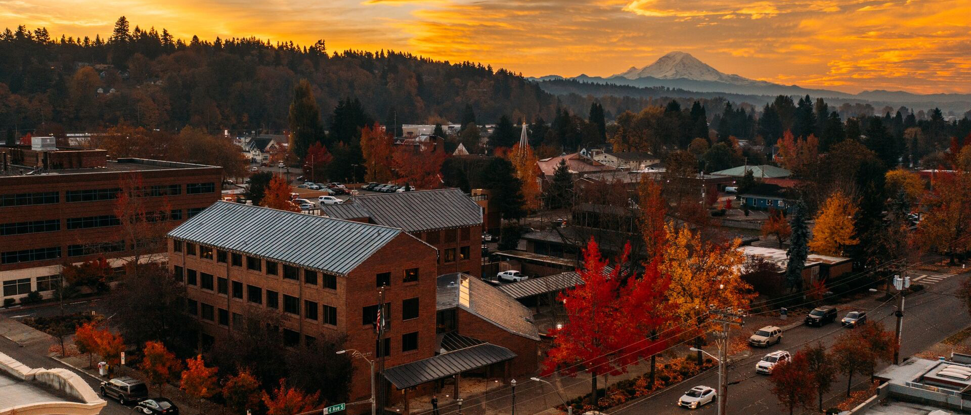 City Hall Sunrise Aerial-Facebook