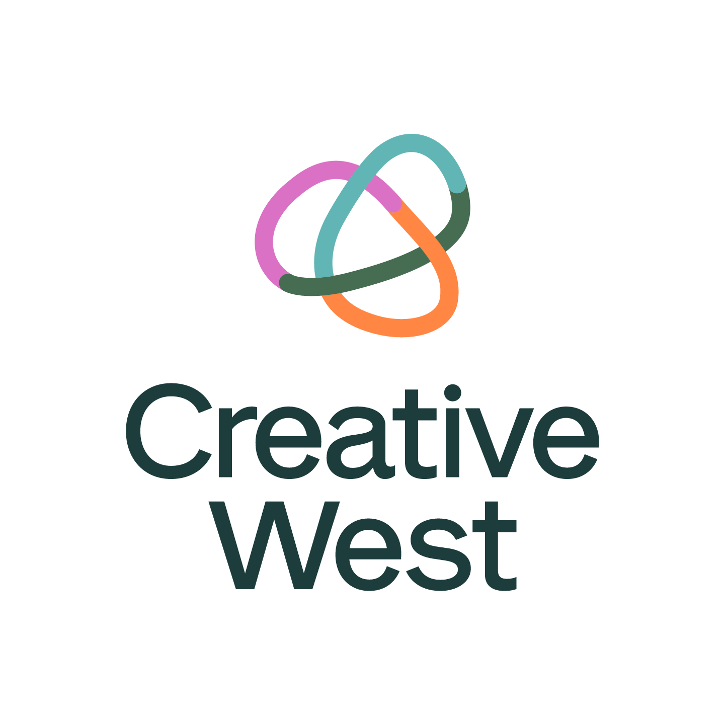 Creative West Logo Dark