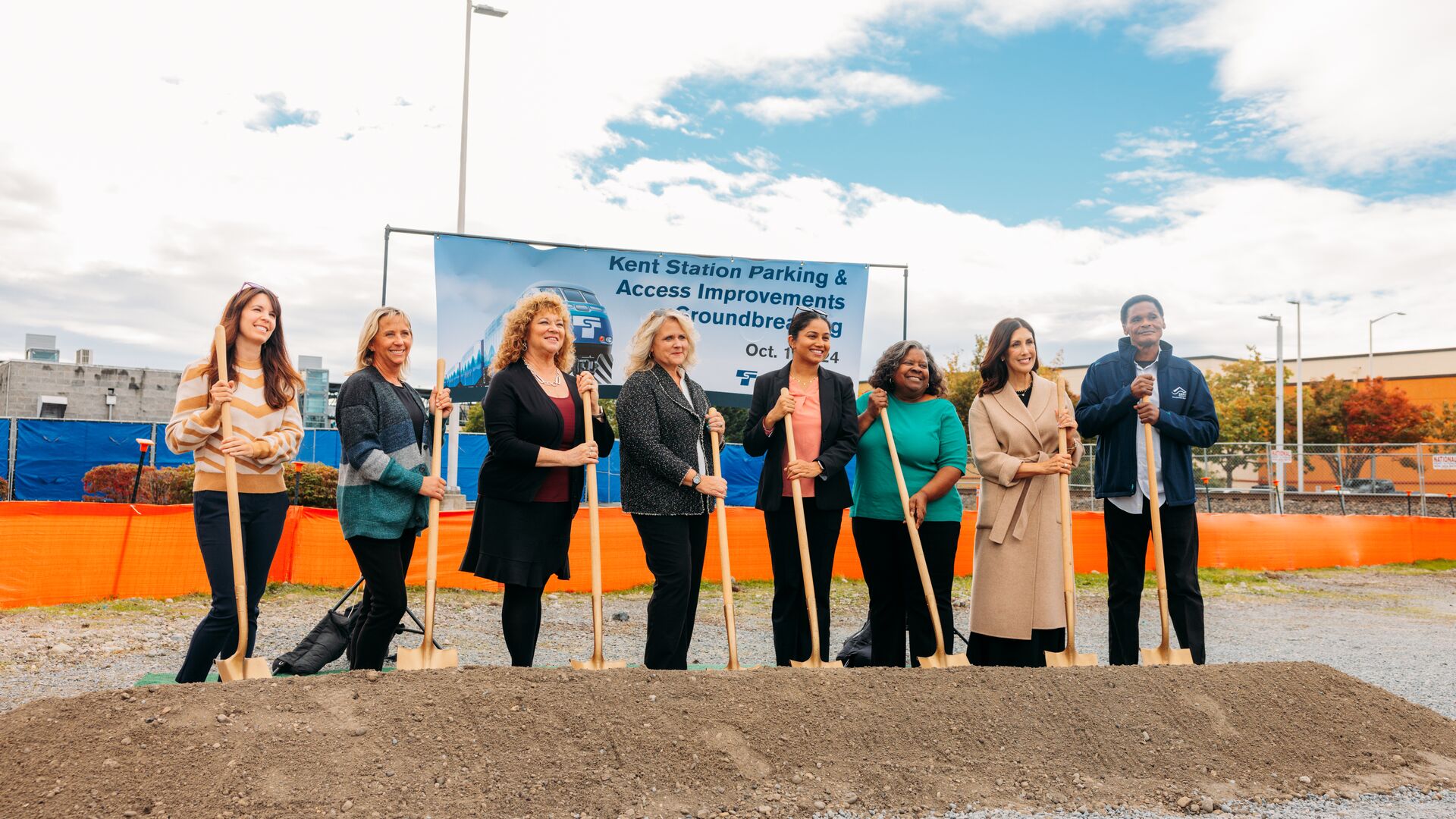 Kent Station Parking Access & Improvements Groundbreaking