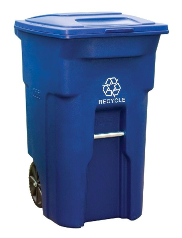 Blue Recycle Bin